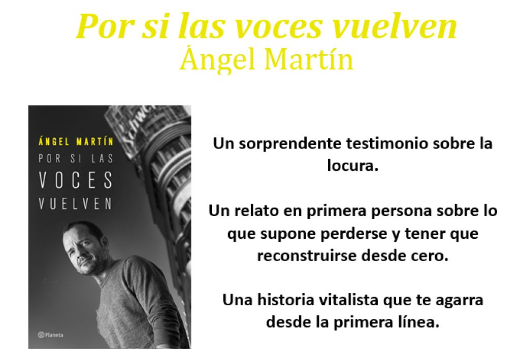 Por si las voces vuelven - Ángel Martín